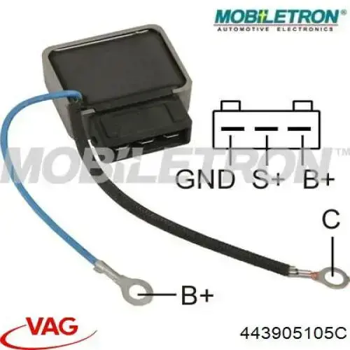 Купить 443905105C VAG Модуль зажигания