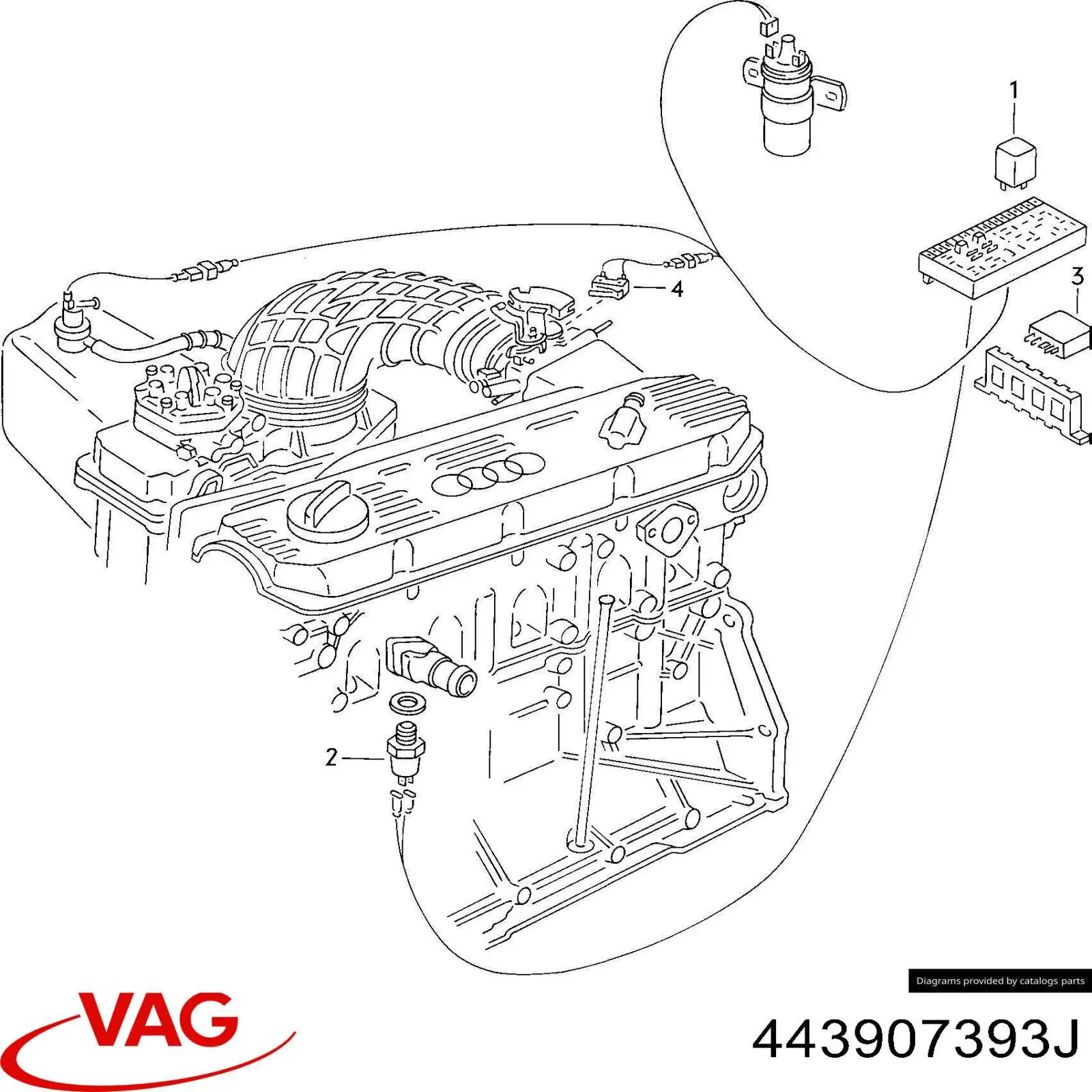  443907393J VAG