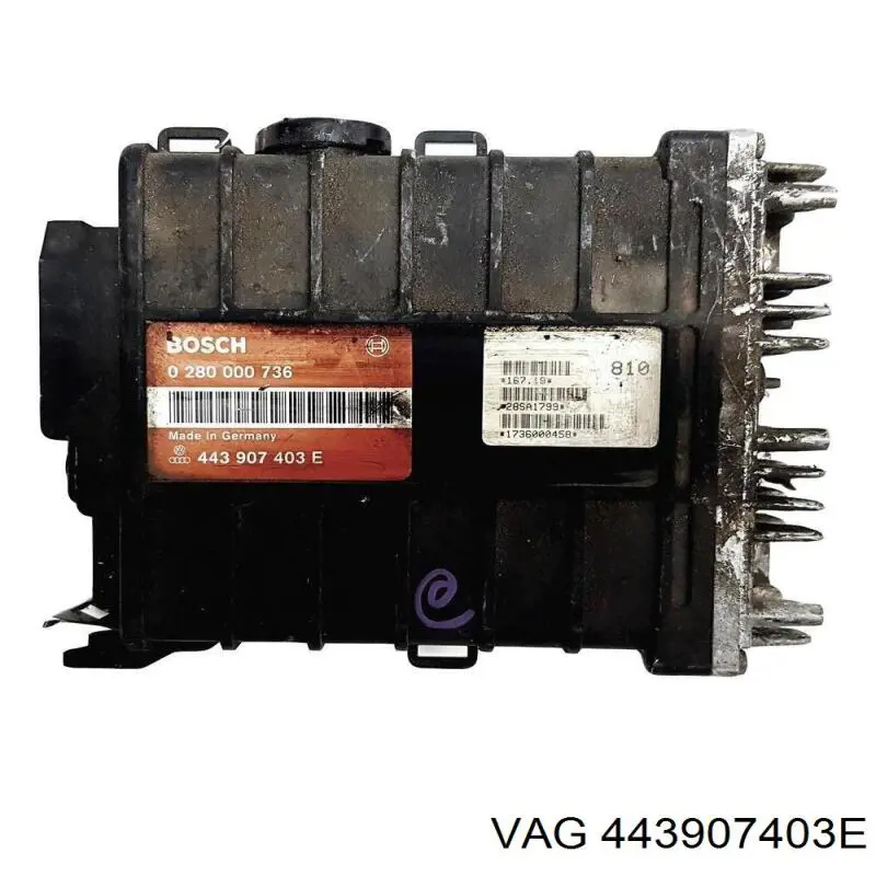 Блок управления двигателем 0280000736 VAG
