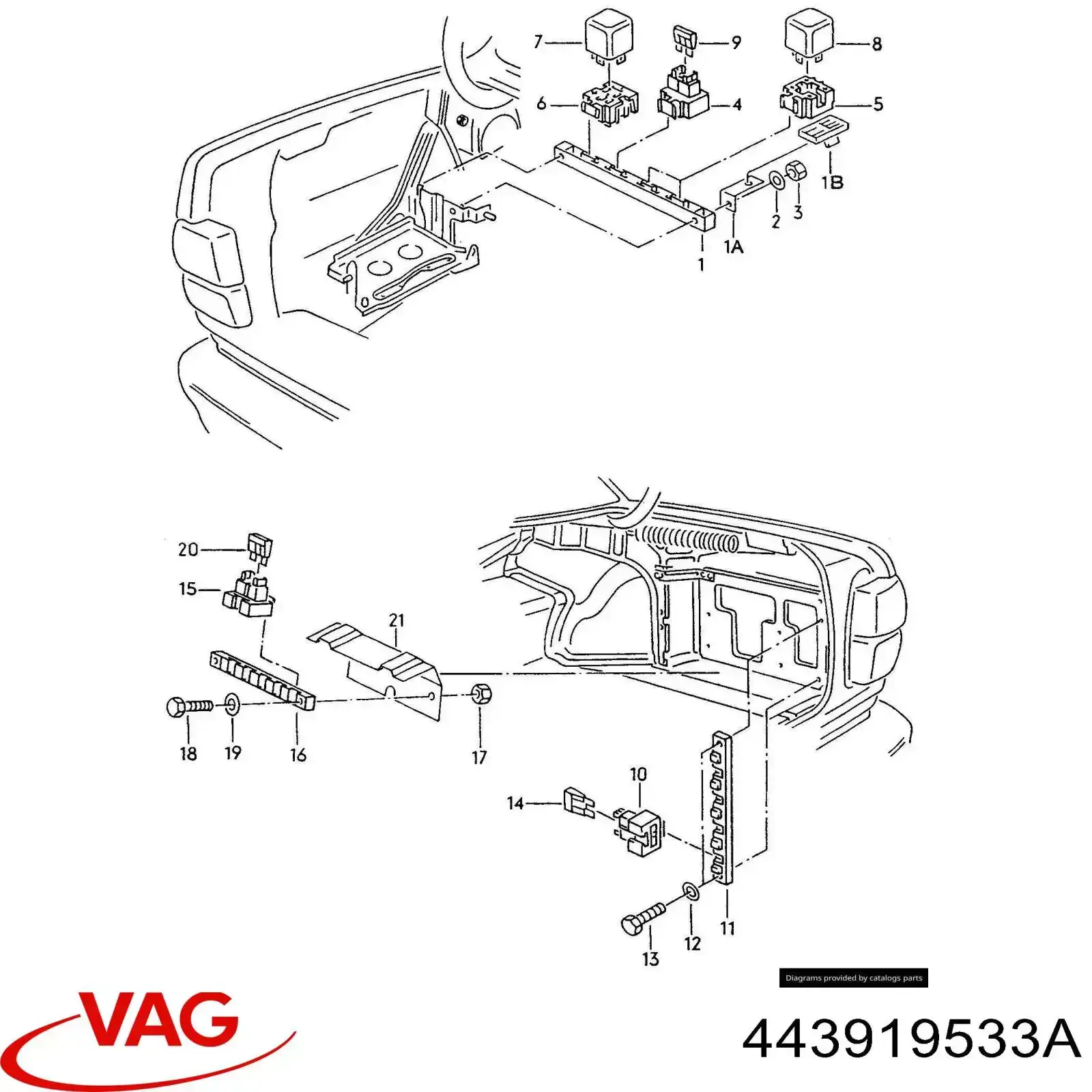 Купить 443919533A VAG 