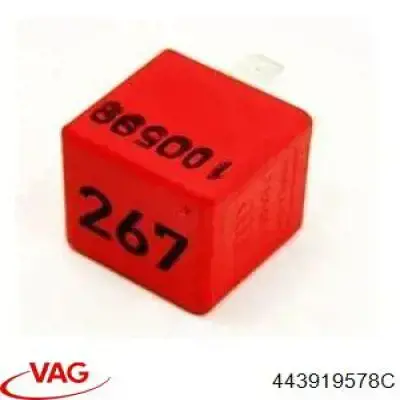 443919578C VAG Блок переключения кондиционера