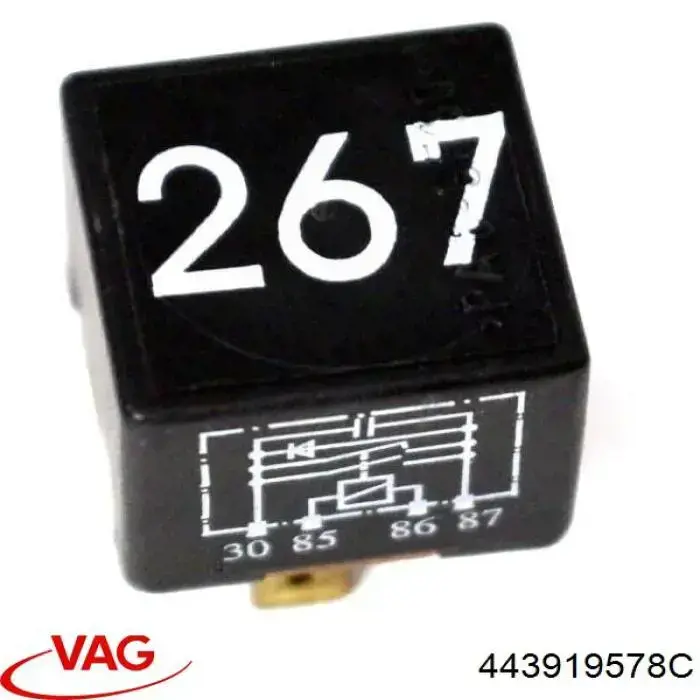 Купить 443919578C VAG Реле кондиционера