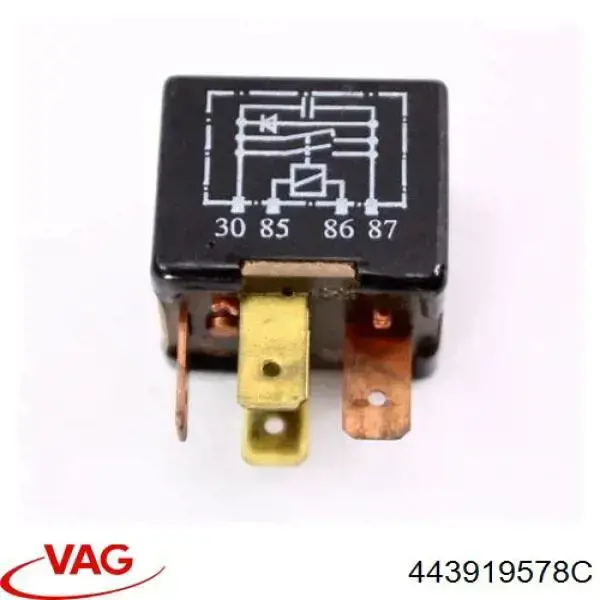 Реле кондиционера 443919578C VAG