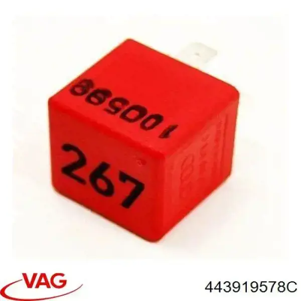 Реле кондиционера VAG 443919578C