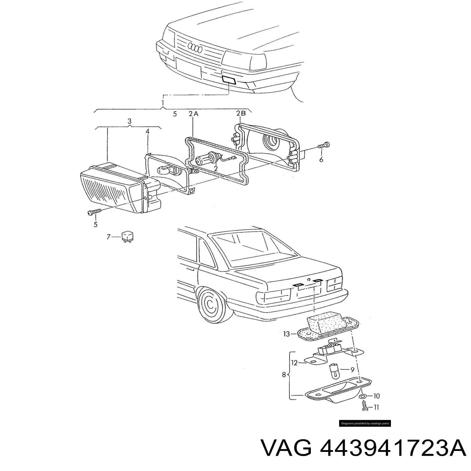 Купить 443941723A VAG 
