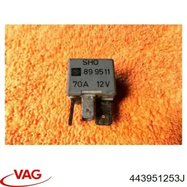 443951253J VAG Relé de ventilador de habitáculo original y equivalente