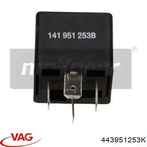 Купить 443951253K VAG Реле вентилятора