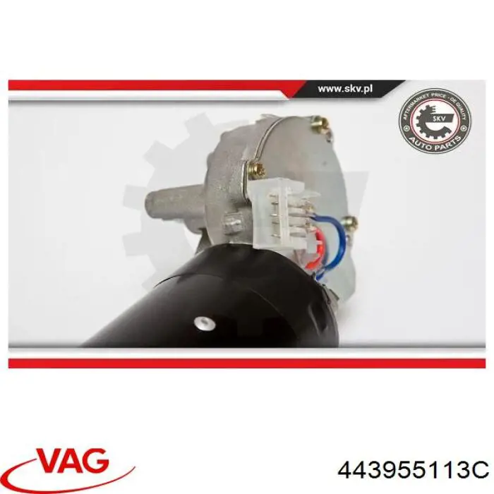 Мотор дворников 443955113C VAG