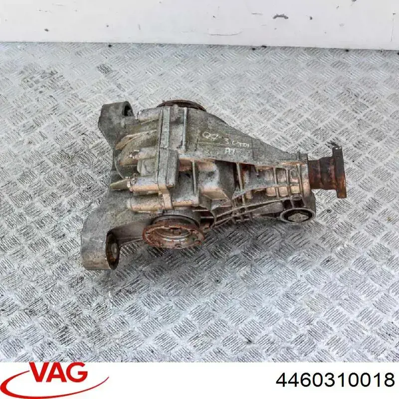 Redutor do eixo traseiro Volkswagen Touareg I 7LA, 7L6, 7L7