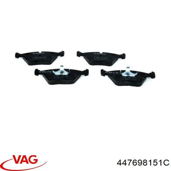 Купить 447698151C VAG Колодки тормозные