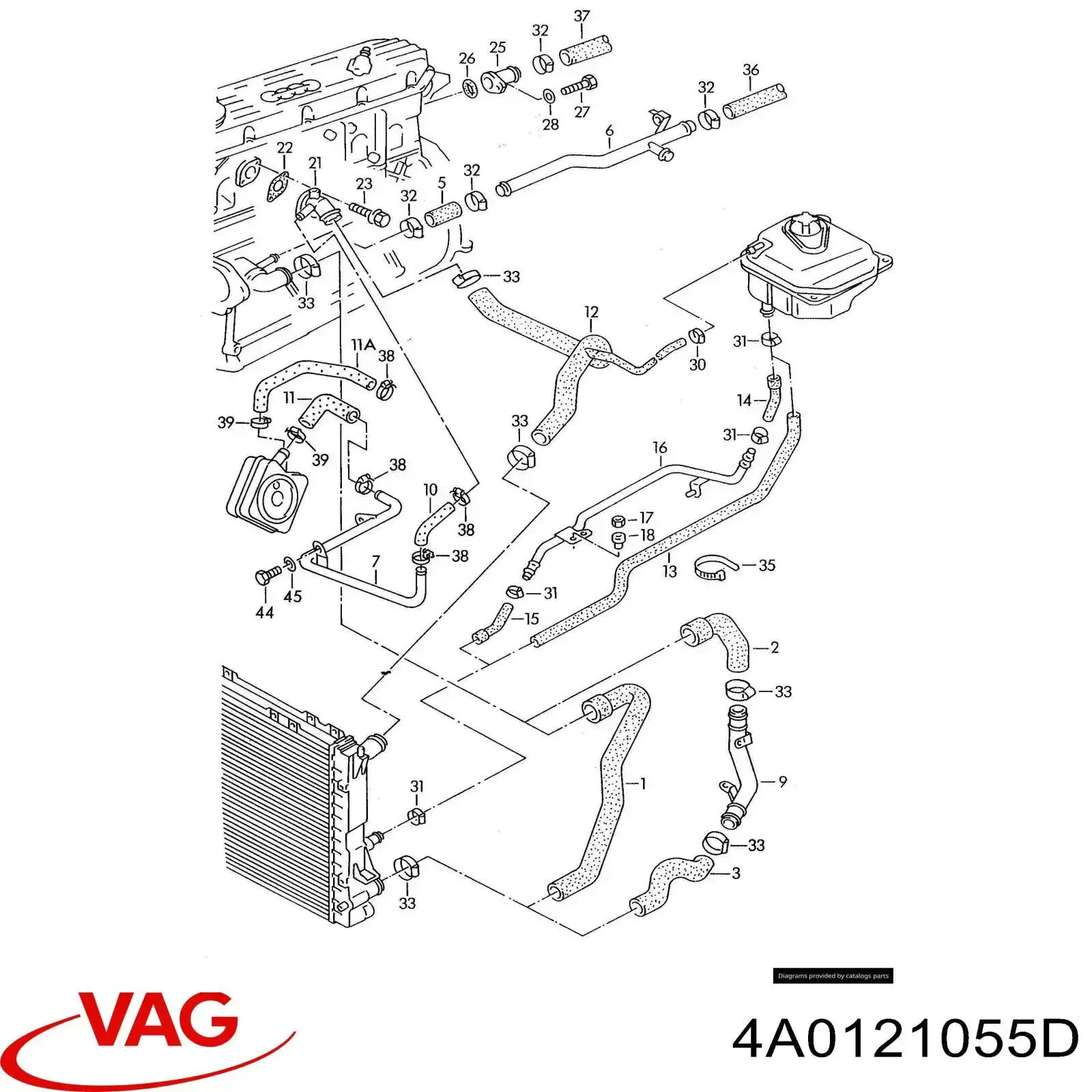  4A0121055D VAG