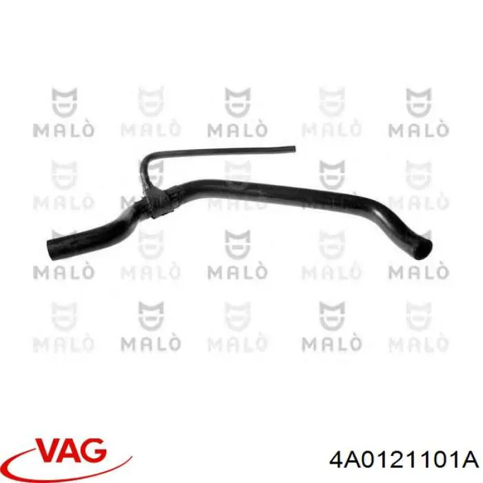 Шланг радиатора охлаждения VAG 4A0121101A цена, от 163.14 USD