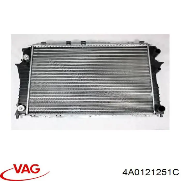 4A0121251C VAG радиатор