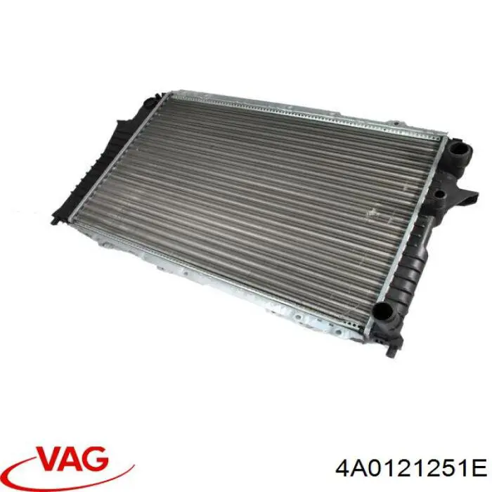 Купить 4A0121251E VAG Радиатор водяной
