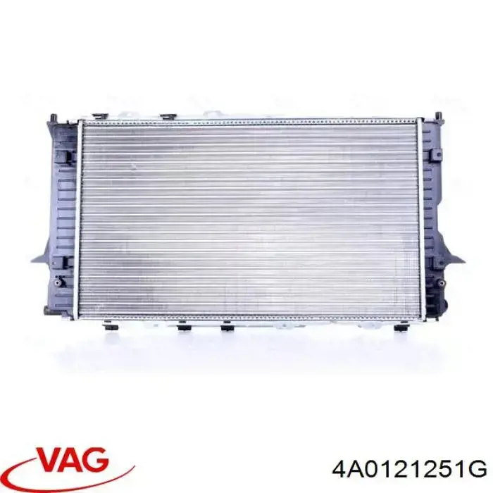 Купить 4A0121251G VAG Радиатор водяной