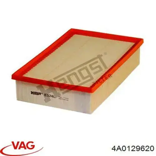 4A0129620 VAG Воздушный фильтр двигателя