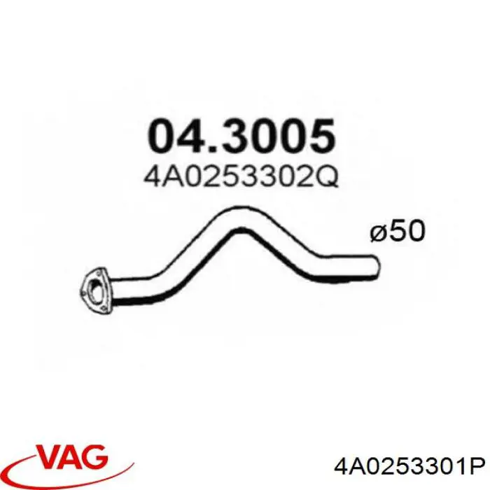 4A0253301P VAG 
