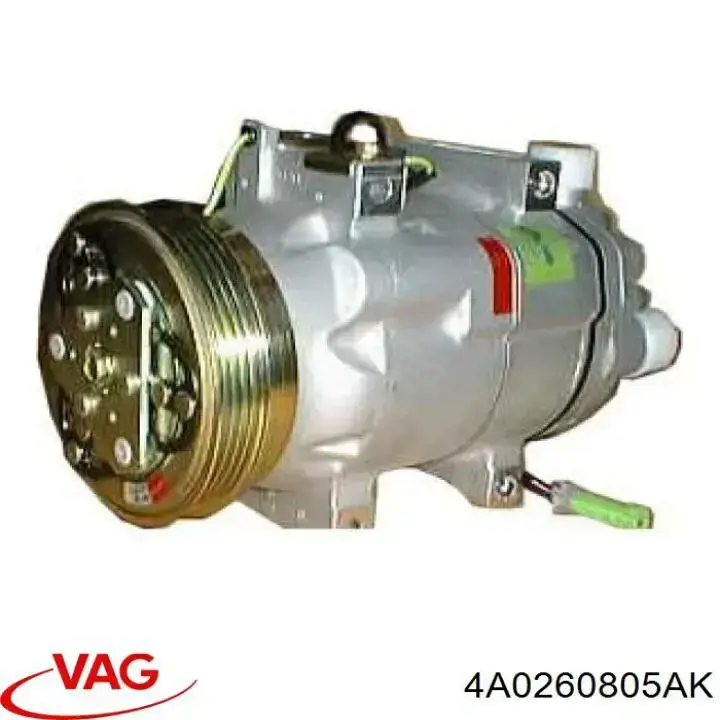 Компрессор системы кондиционирования VAG 4A0260805AK цена, от 126.69 USD