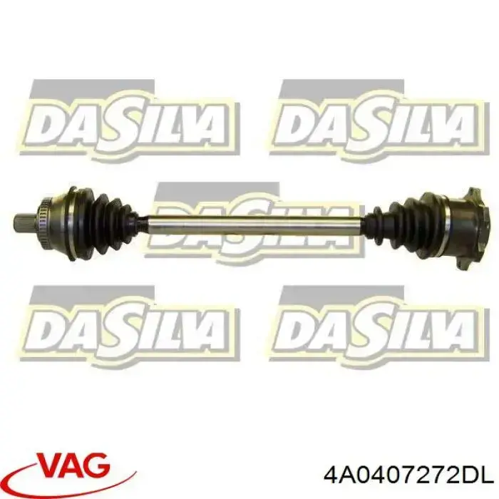 Полуось (привод) передняя VAG 4A0407272DL цена, от 220.01 USD