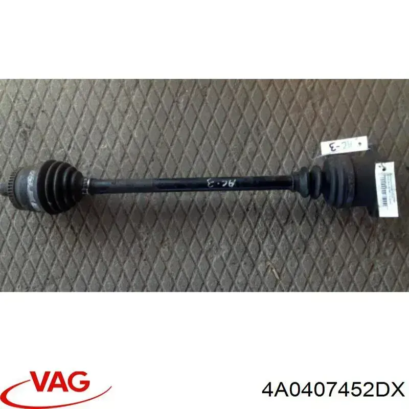 Привод передний правый VAG 4A0407452DX цена, от 95.03 USD