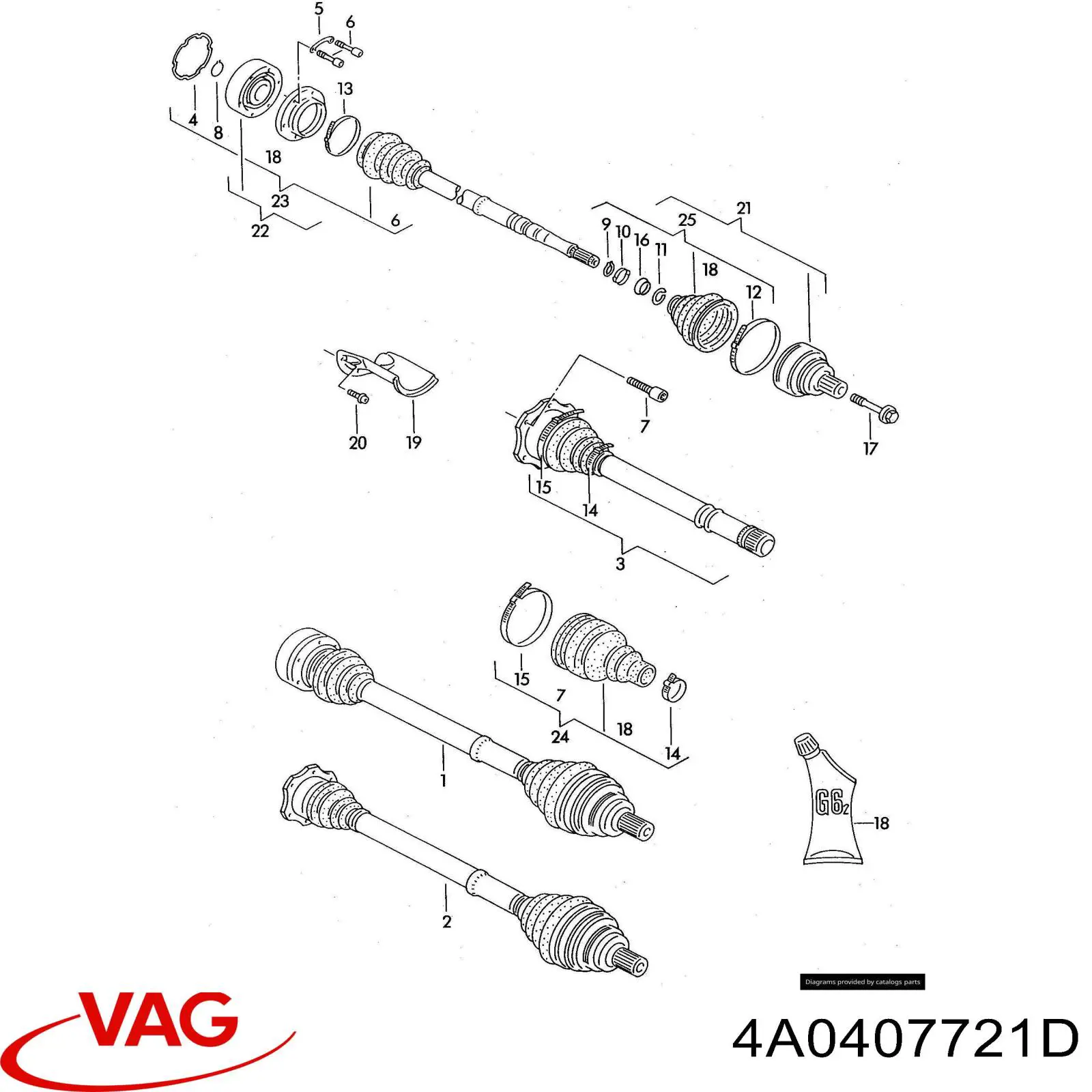 4A0407721D VAG 