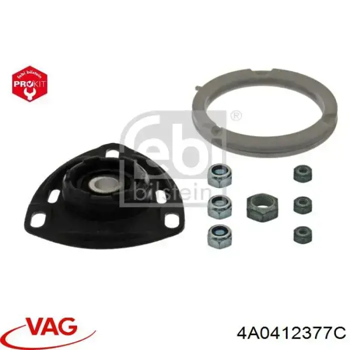 Опора переднего амортизатора 4A0412377C VAG
