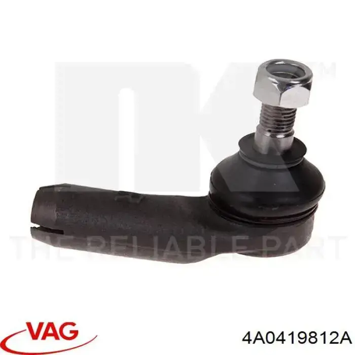 Купить 4A0419812A VAG Наконечник рулевой тяги, внешний