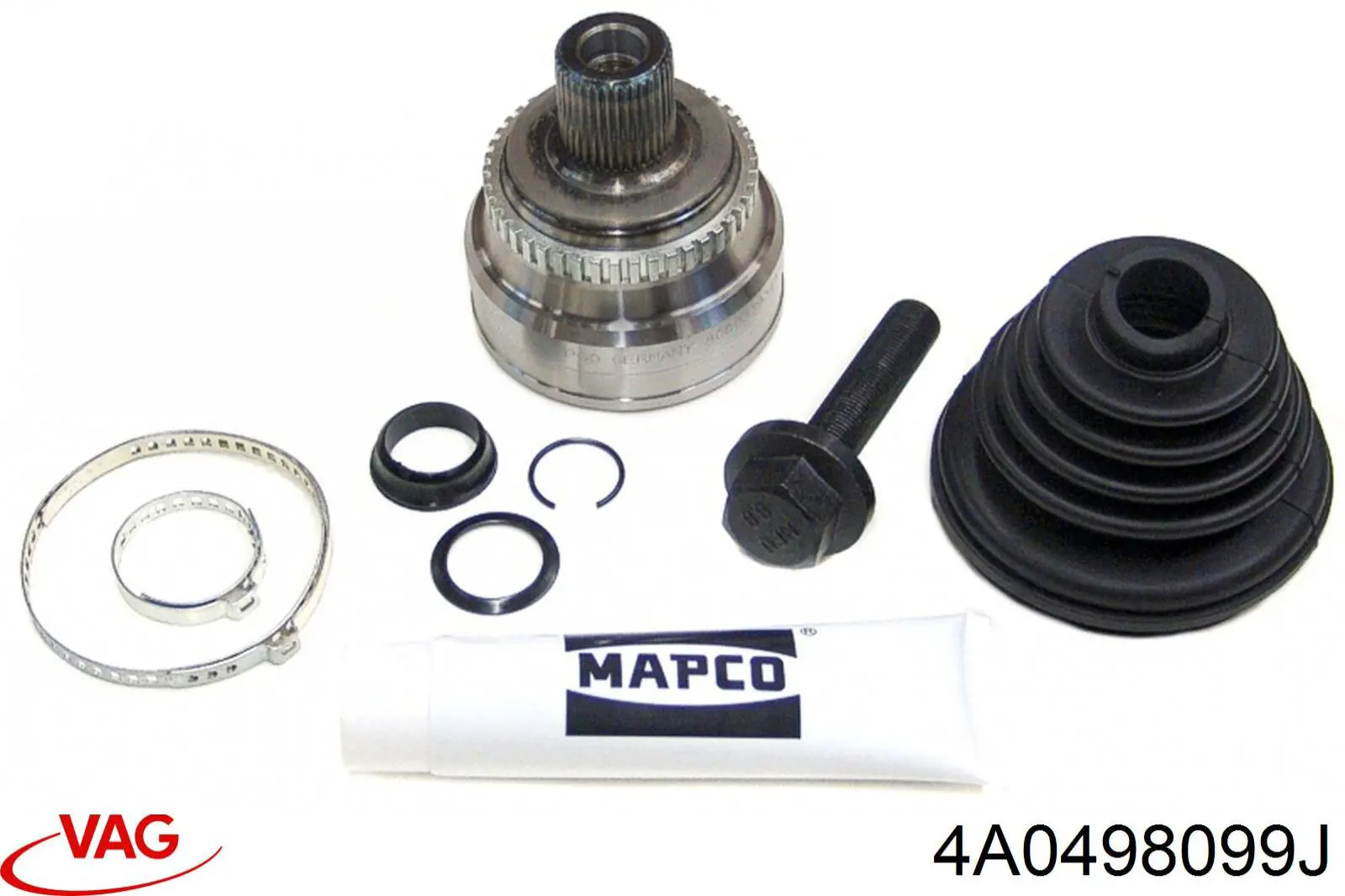 ШРУС наружный передний 4A0498099J VAG