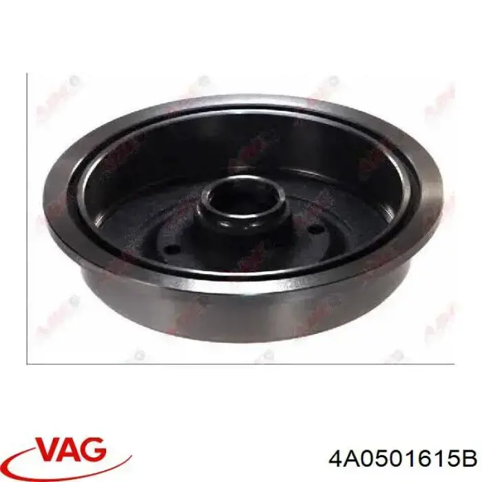 Задний барабан VAG 4A0501615B