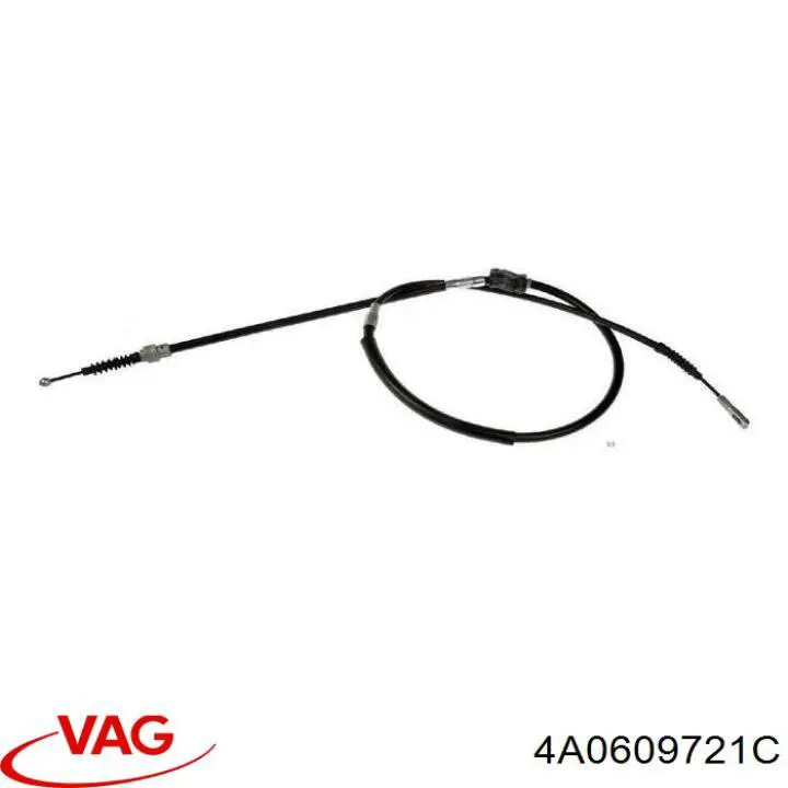 Задний трос ручника VAG 4A0609721C цена, от 10.23 USD