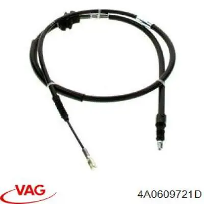Задний трос ручника VAG 4A0609721D цена, от 11.04 USD