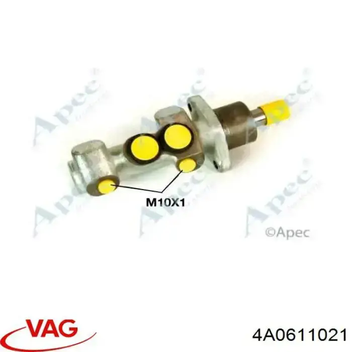 Цилиндр главный тормоза (гидротормозов) VAG 4A0611021 цена, от 39.64 USD