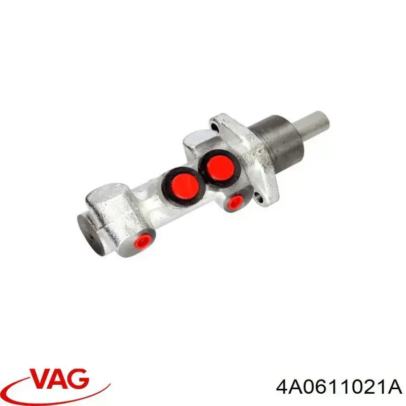 Купить 4A0611021A VAG Главный тормозной цилиндр