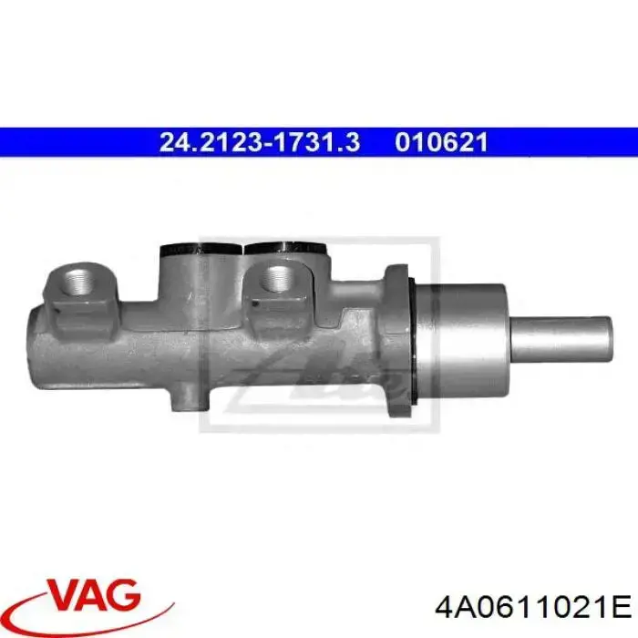 Купить 4A0611021E VAG Главный тормозной цилиндр