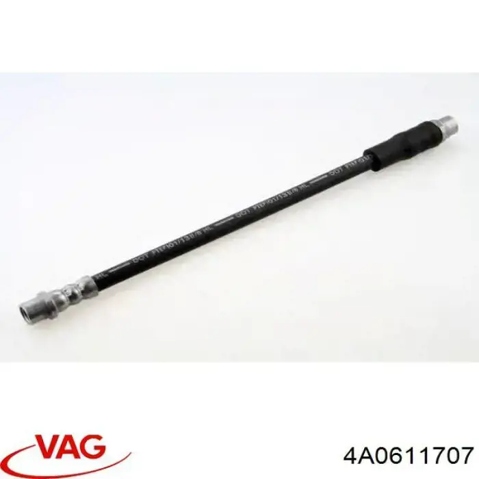 Купить 4A0611707 VAG Шланг тормозной передний