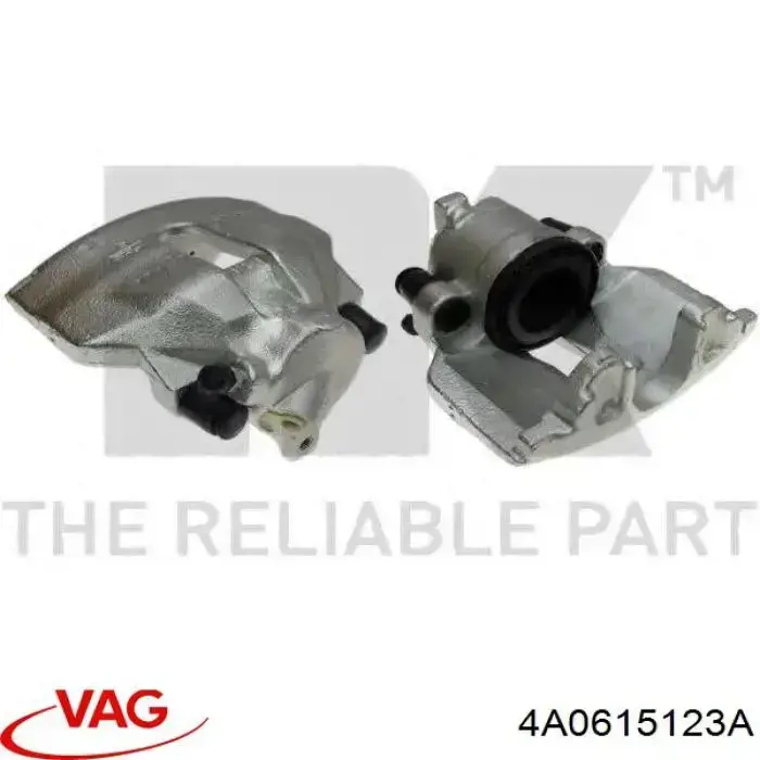 Супорт тормзной VAG 4A0615123A цена, от 56.87 USD