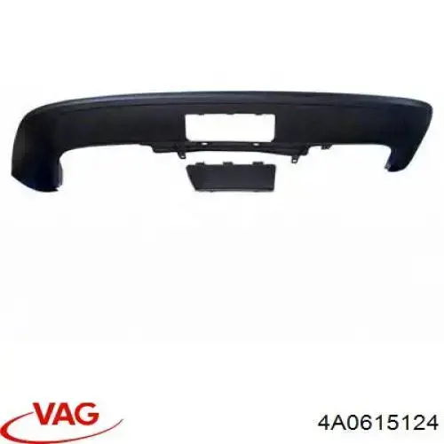 Суппорт тормозной передний правый VAG 4A0615124