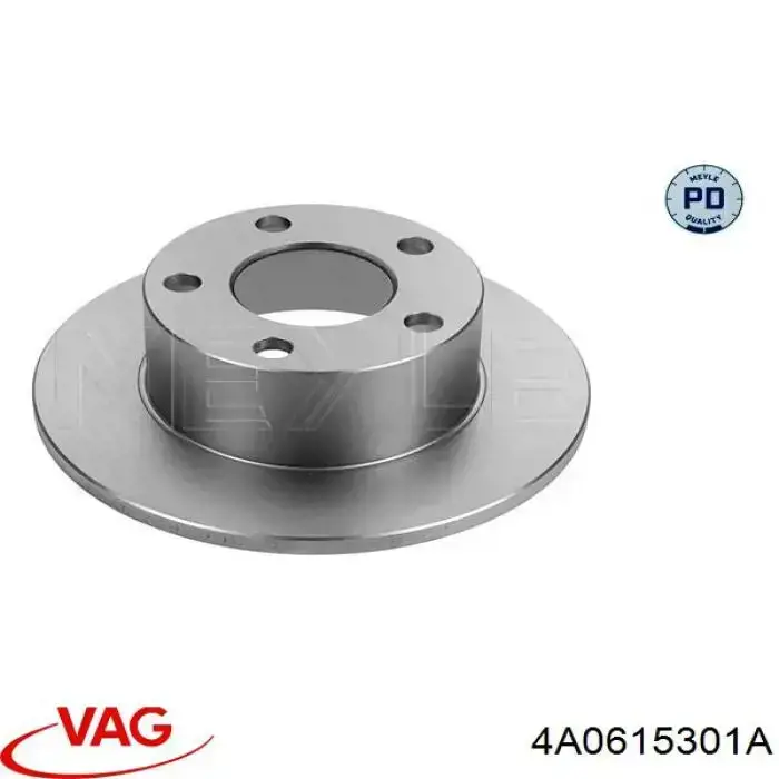 Задний тормозной диск VAG 4A0615301A цена, от 26.48 USD