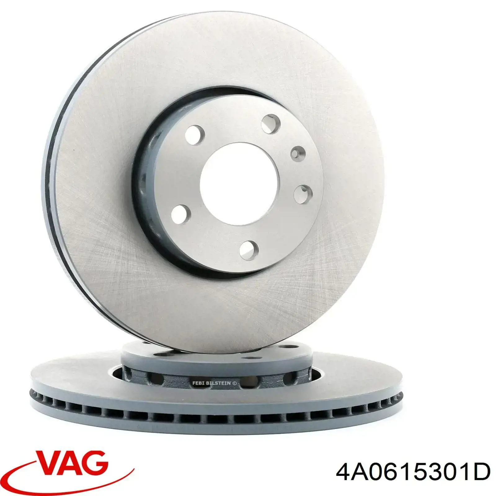 4A0615301D VAG диск тормозной передний