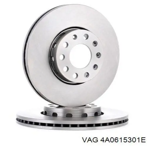 Тормоз дисковый передний VAG 4A0615301E цена, от 34.57 USD