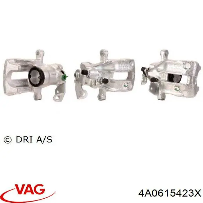 Купить 4A0615423X VAG Суппорт задний левый