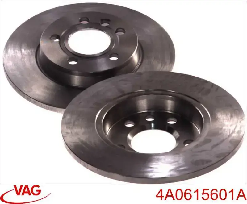 Купить 4A0615601A VAG Диск тормозной задний