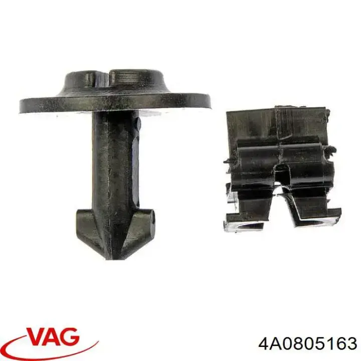 4A0805163 VAG пистон (клип крепления подкрылка переднего крыла)