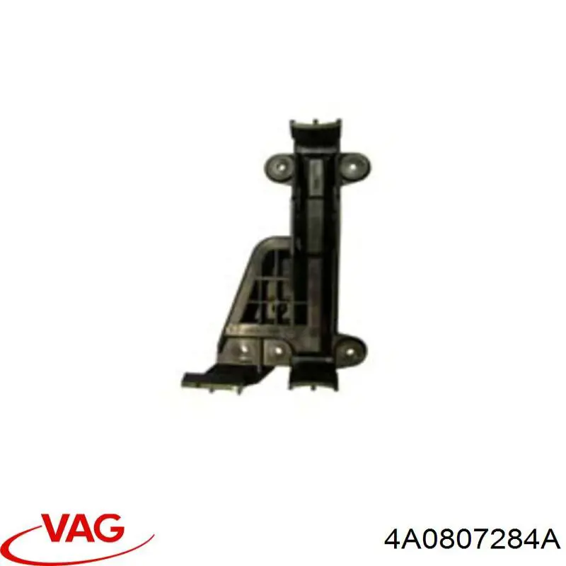 4A0807284A VAG кронштейн бампера переднего внешний правый