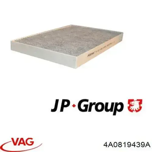 Фильтр воздушный отопителя VAG 4A0819439A цена, от 7.85 USD