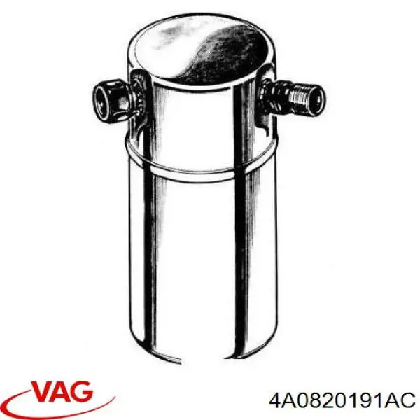 Купить AD38000S Mahle Original Осушитель кондиционера