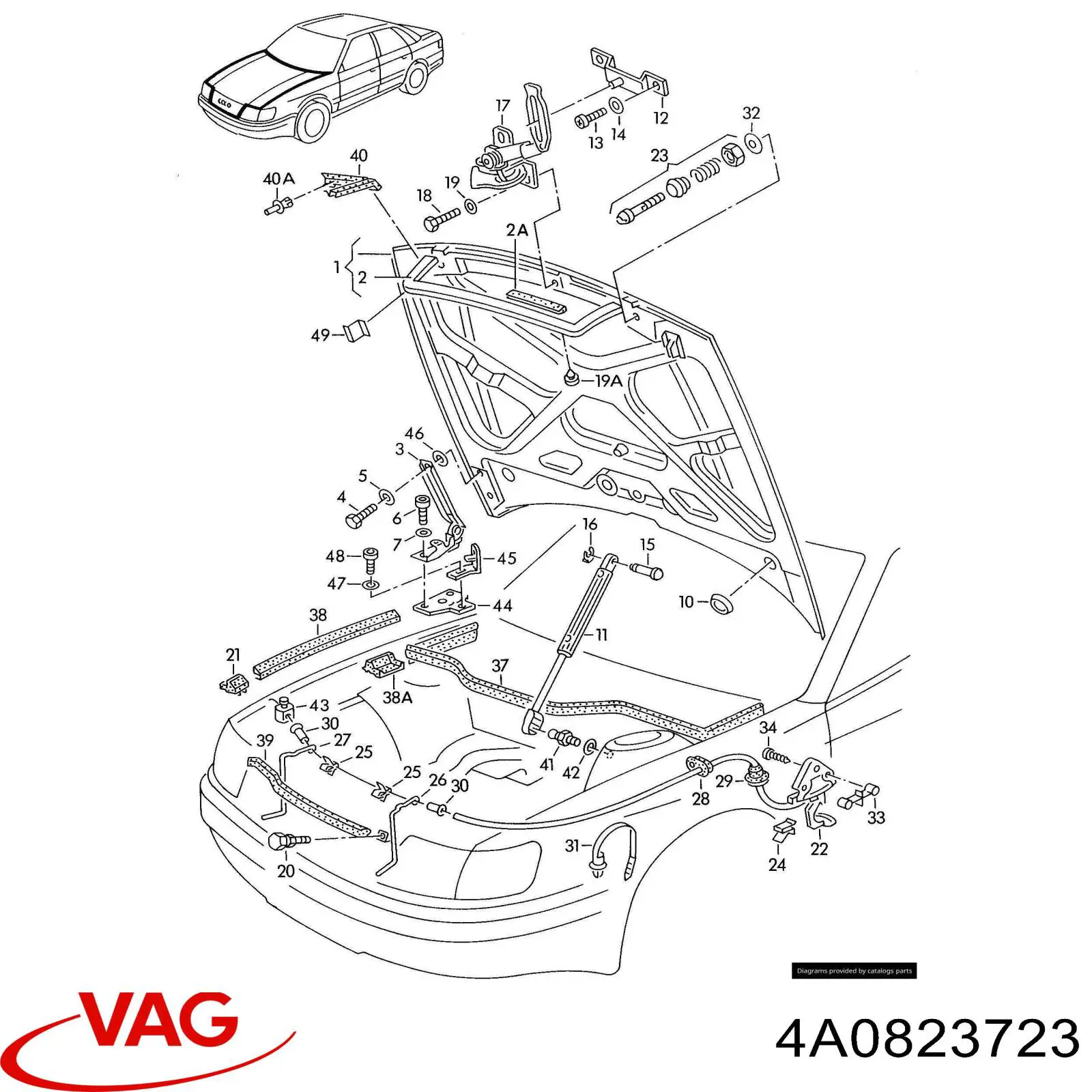 4A0823723 VAG 