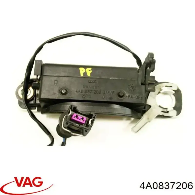 Ручка двери передней наружная правая VAG 4A0837206 цена, от 7.05 USD