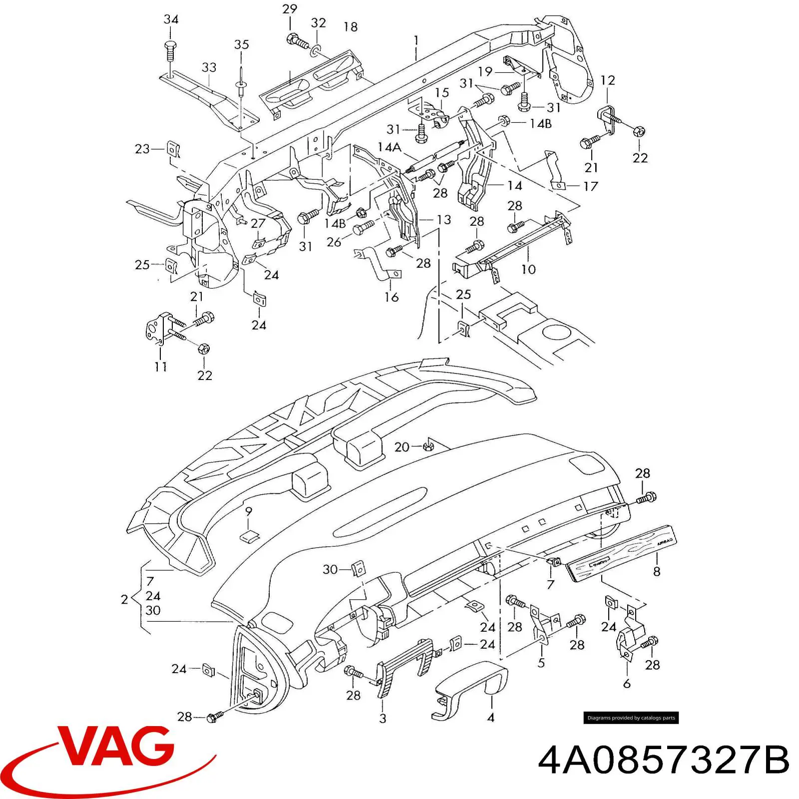 4A0857327B VAG 