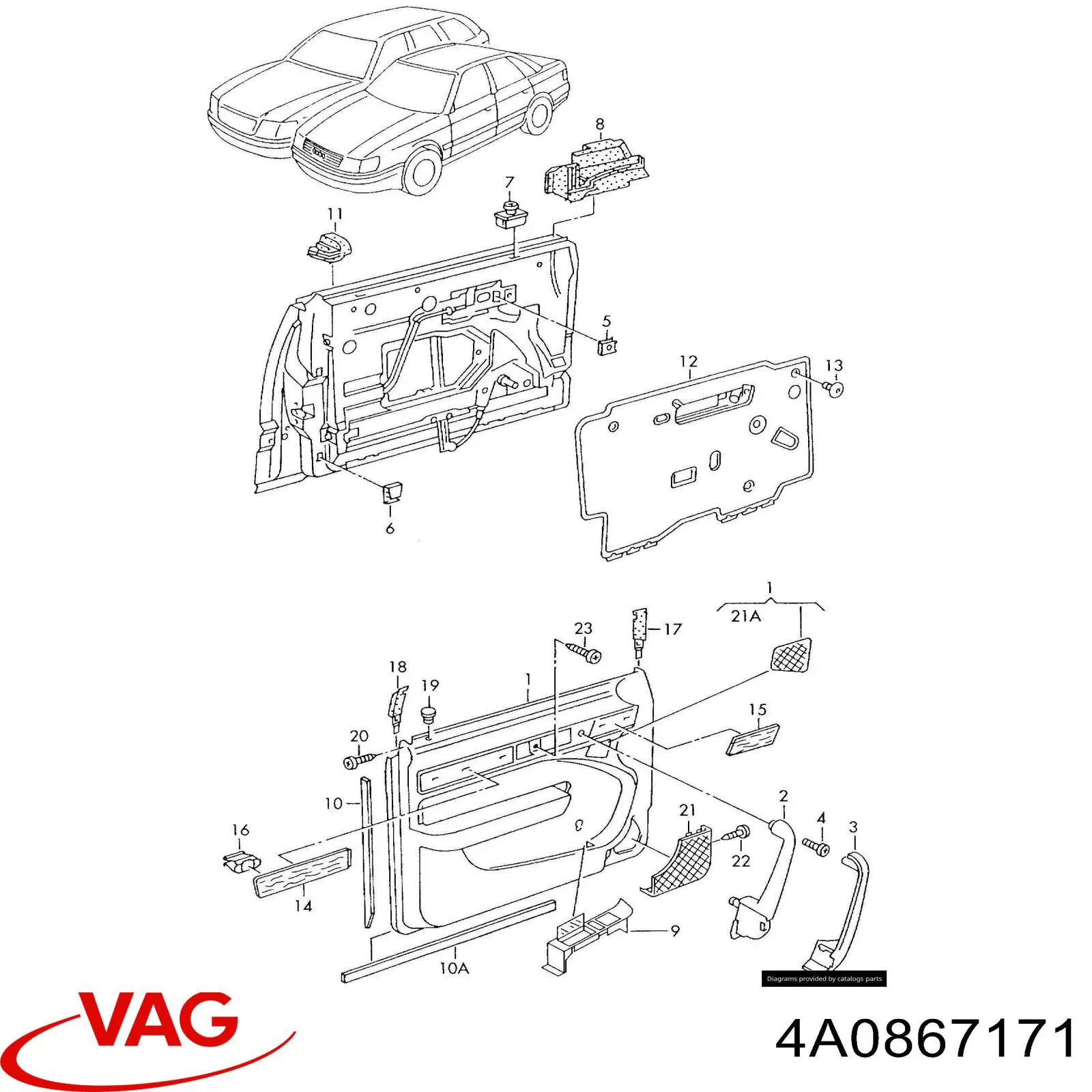  4A0867171 VAG